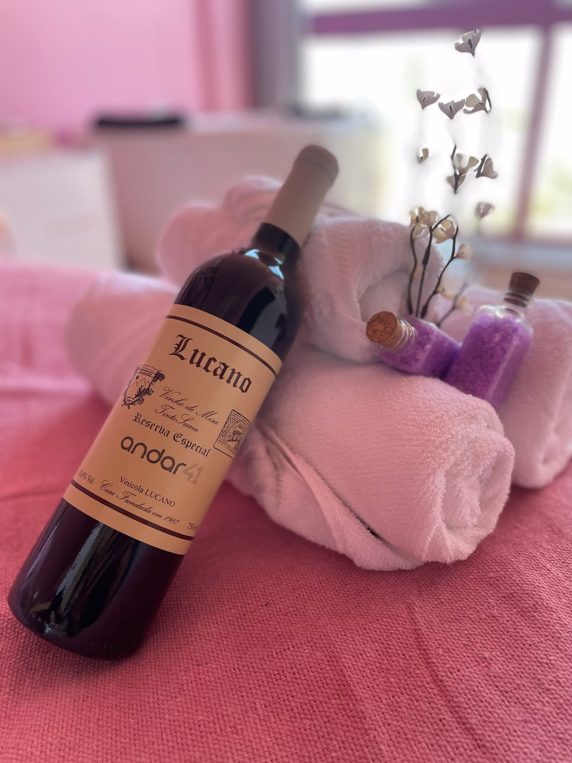 Le Petit Rosé — detalhe do quarto